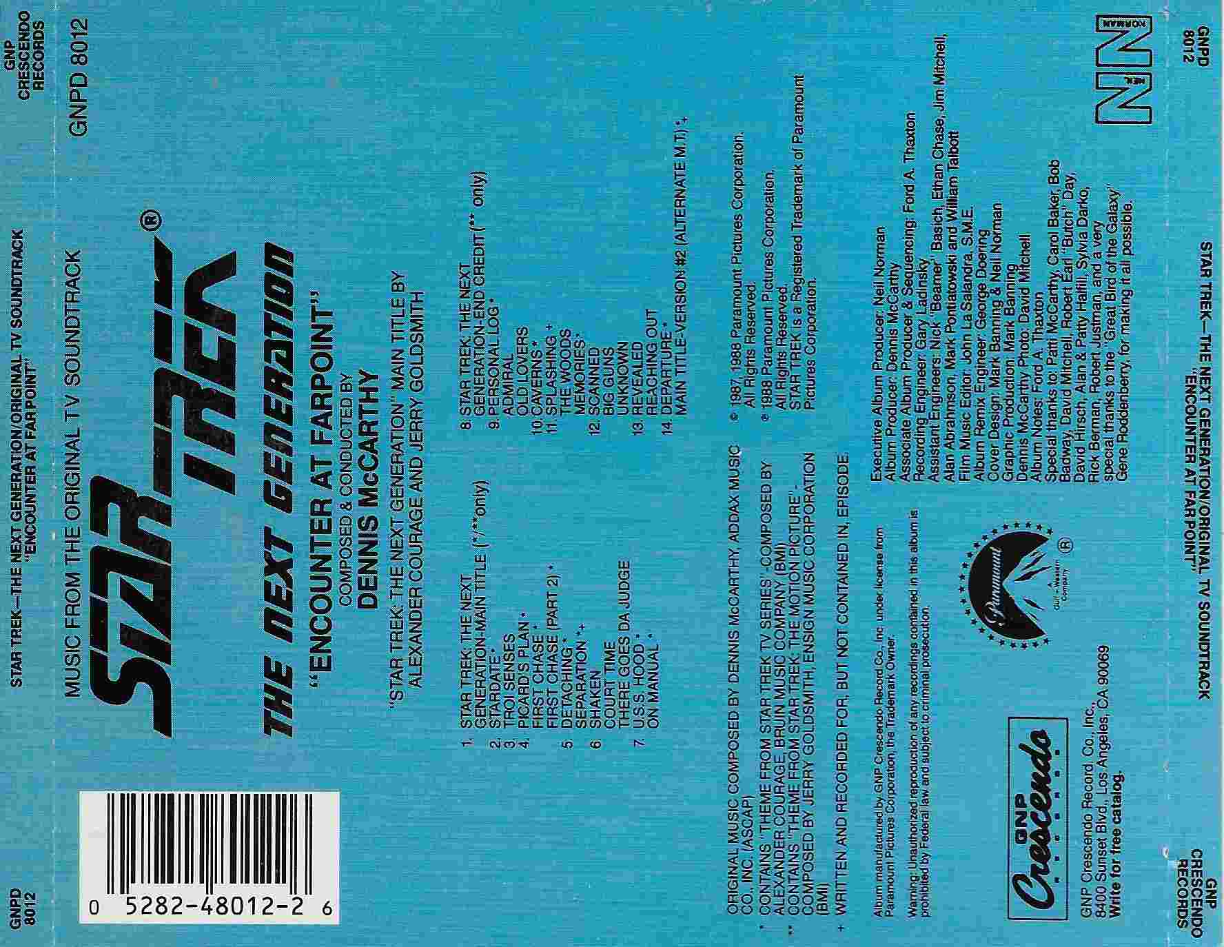 Back cover of GNPD 8012